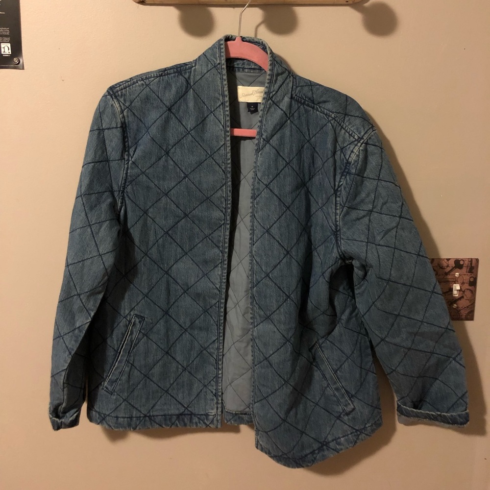 Universal threads Quilted denim jacket